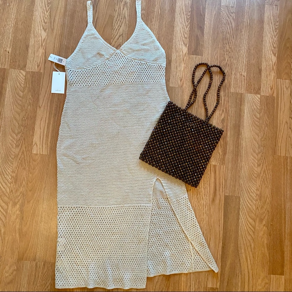 Wilfred brand crochet dress from Aritzia ☺️